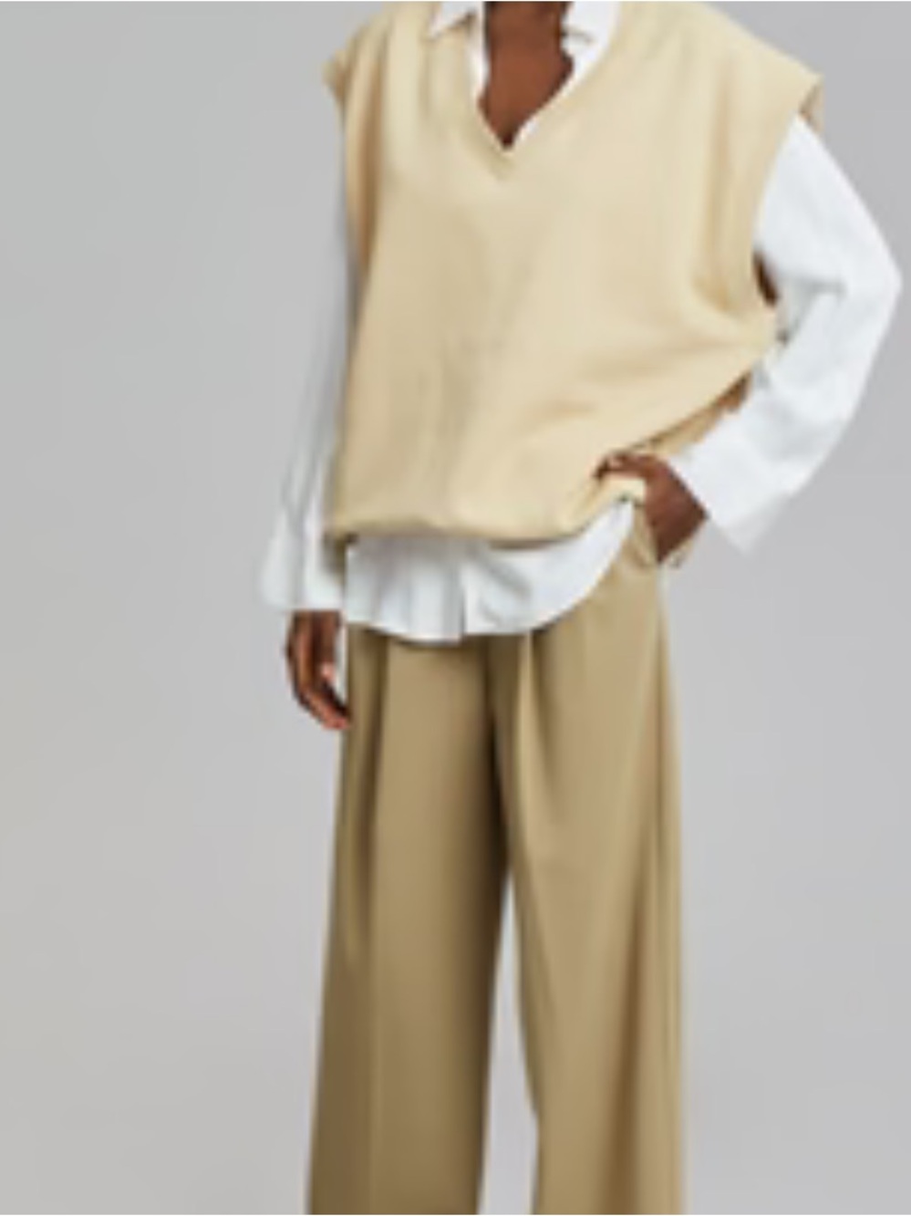 Frankie Shop REN pleated pants M